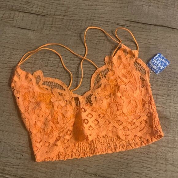 Free People Floral Lace Bralette. - Picture 5 of 6